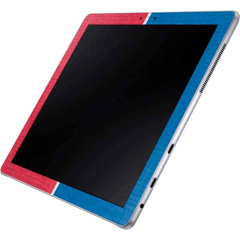NBA Philadelphia 76ers Canvas Split Galaxy Book 12in Skin